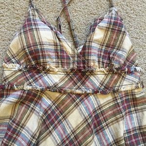 Free People cross back dress